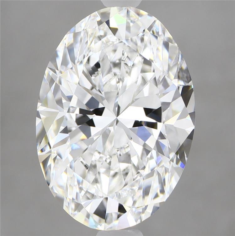 4.6ct Oval E VVS2 Lab Created Diamond