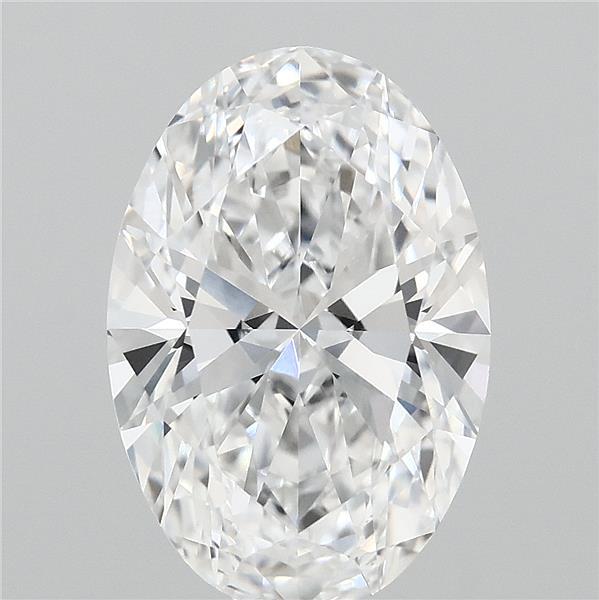 3.01ct Oval D IF Lab Created Diamond