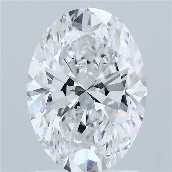 1.76ct Oval D VVS1 Lab Created Diamond