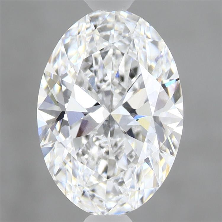 2.02ct Oval D VVS2 Lab Created Diamond
