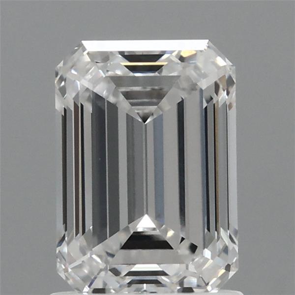 1.6ct Emerald D VVS2 Lab Created Diamond