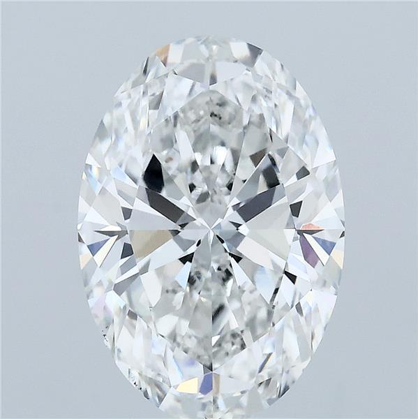 4ct Oval F VS1 Lab Created Diamond
