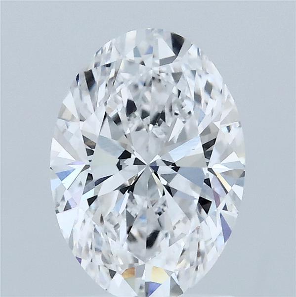 1.58ct Oval D VVS1 Lab Created Diamond