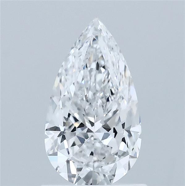 1.03ct Pear D IF Lab Created Diamond