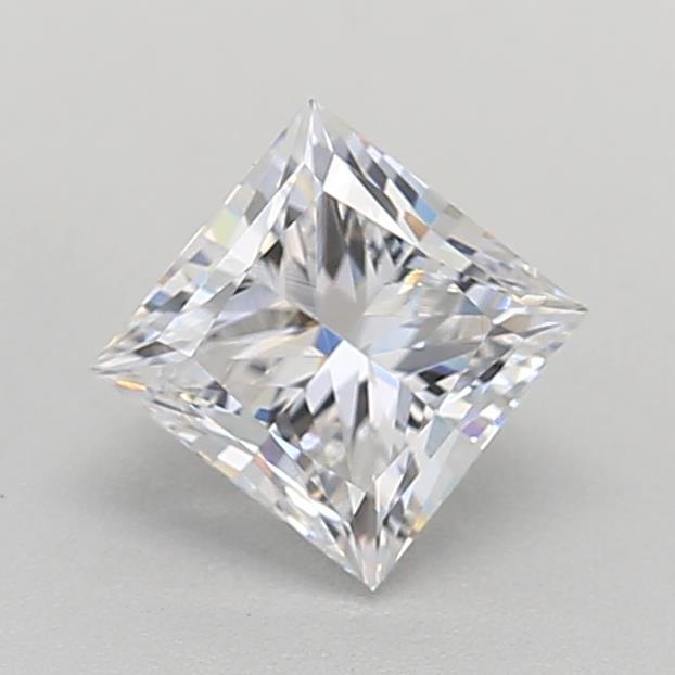 0.79ct Princess D VS1 Lab Created Diamond