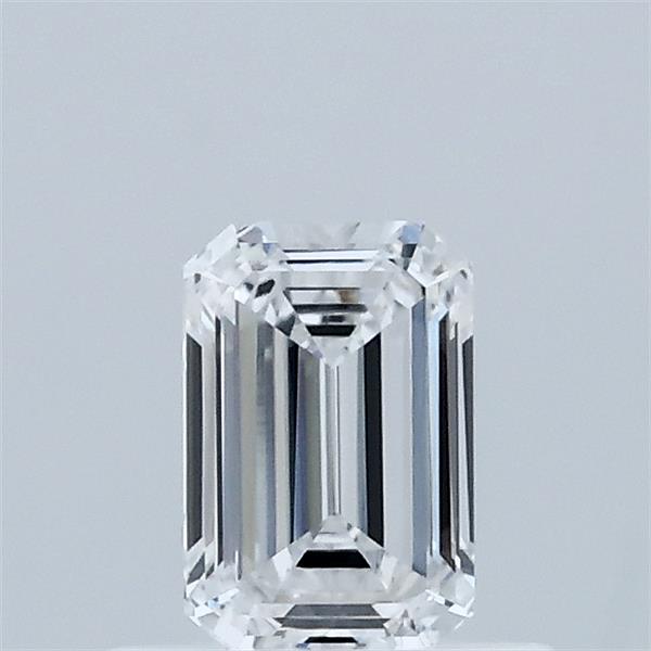 0.51ct Emerald D VVS2 Lab Created Diamond