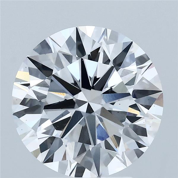 3.02ct Round D VS2 Lab Created Diamond