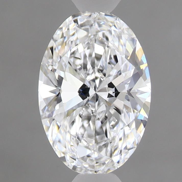 0.98ct Oval D VVS2 Lab Created Diamond