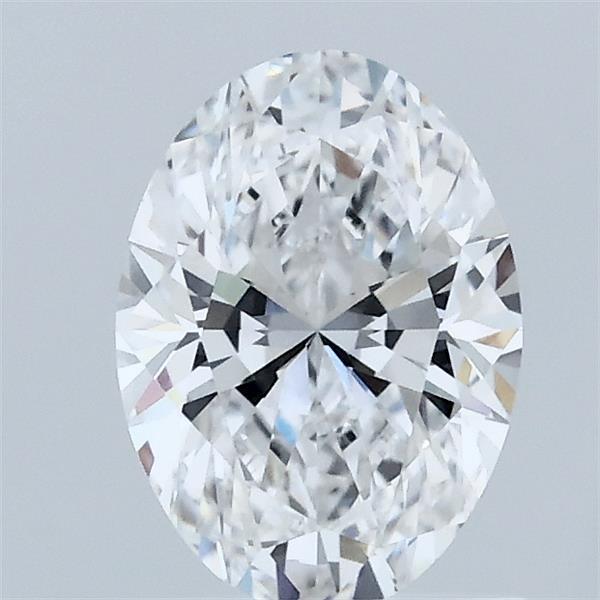 1.05ct Oval D VVS2 Lab Created Diamond