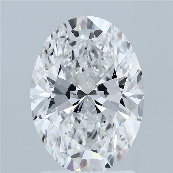 2.05ct Oval E VVS2 Lab Created Diamond