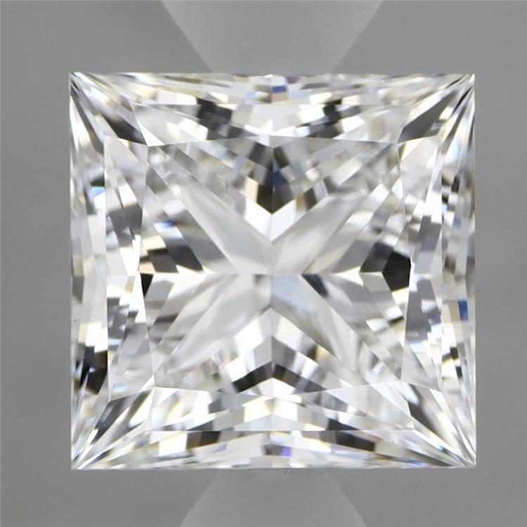 2.42ct Princess E VVS2 Lab Created Diamond