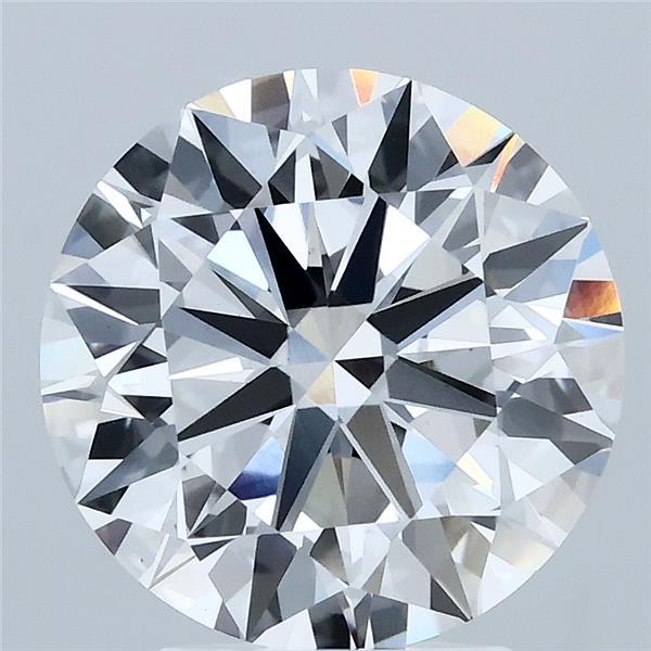 3.5ct Round E VS1 Lab Created Diamond