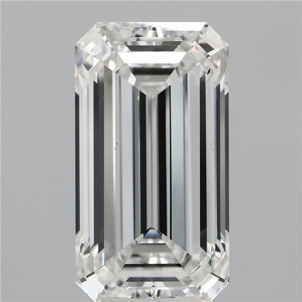8.28ct Emerald F VVS2 Lab Created Diamond