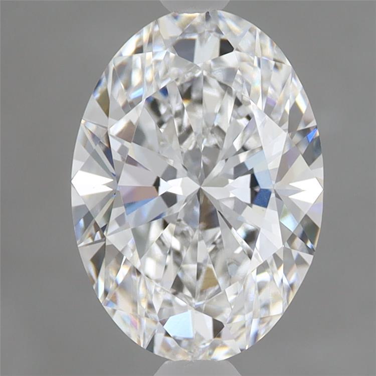 2.09ct Oval D VVS2 Lab Created Diamond