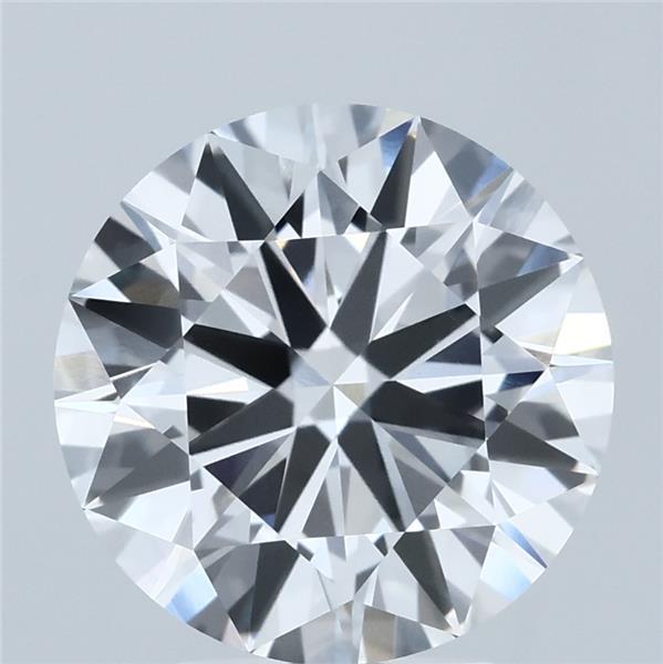 4ct Round E VVS1 Lab Created Diamond
