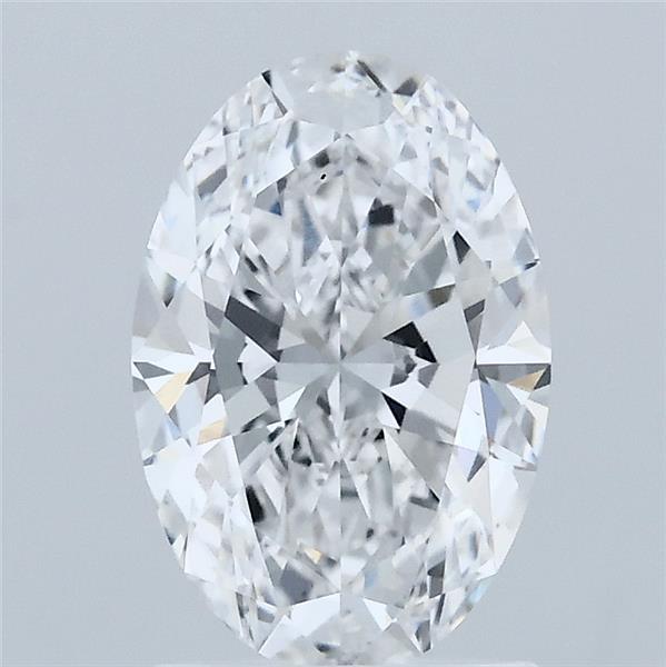 1.6ct Oval D VS1 Lab Created Diamond