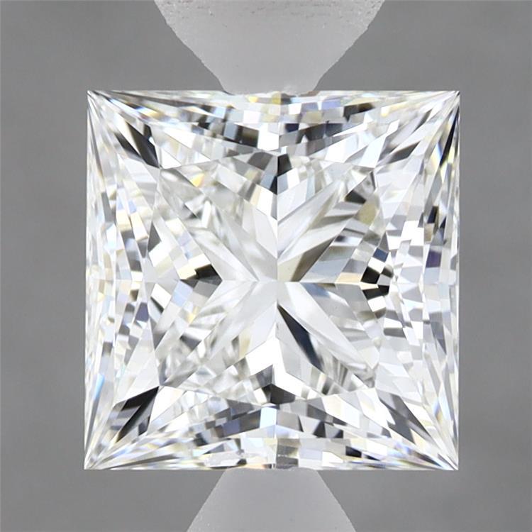 2.6ct Princess E VS1 Lab Created Diamond