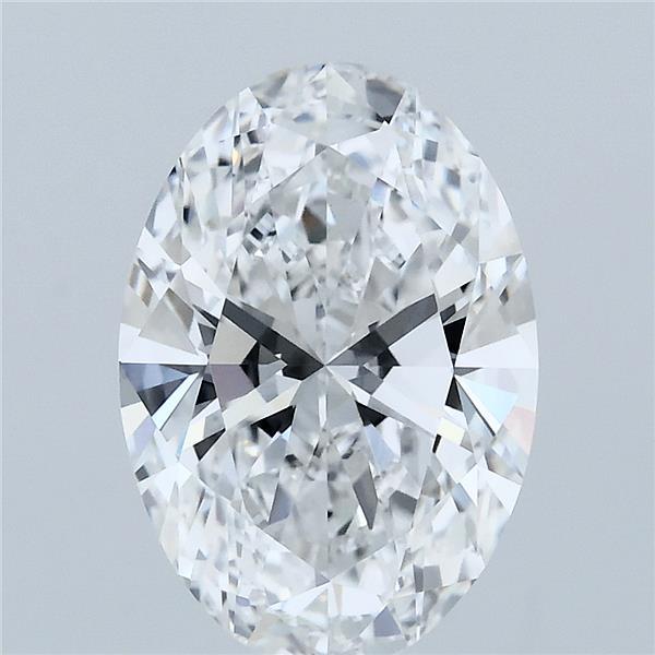 3.02ct Oval E VVS1 Lab Created Diamond
