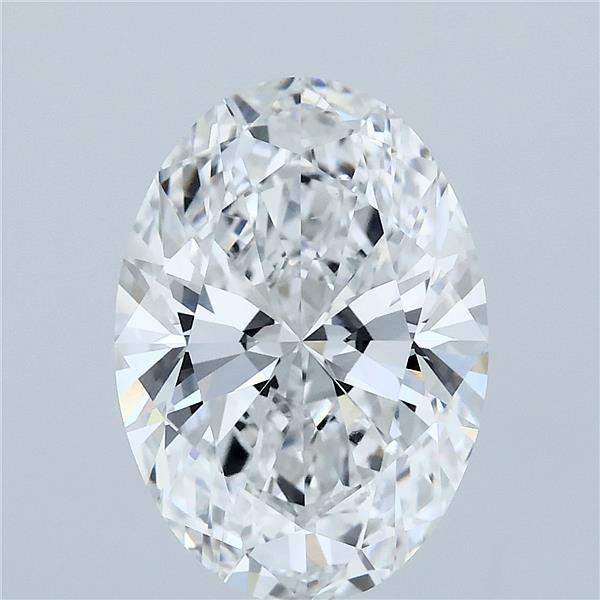 4ct Oval E VS2 Lab Created Diamond