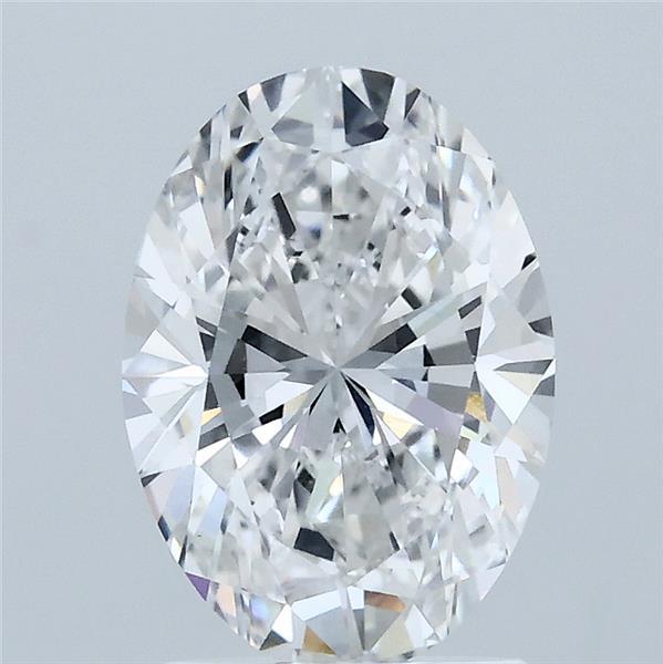 1.91ct Oval E VVS2 Lab Created Diamond