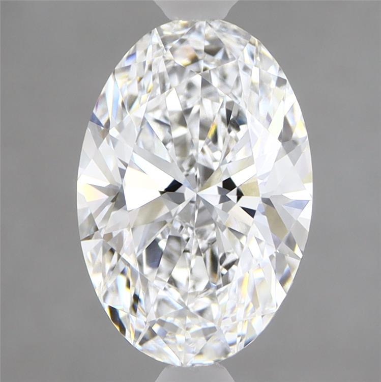 2.07ct Oval D VVS2 Lab Created Diamond