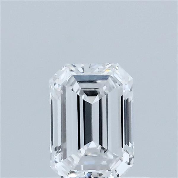 0.53ct Emerald D VVS1 Lab Created Diamond