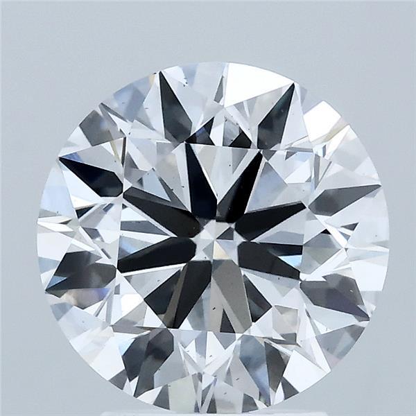 3.01ct Round D VS2 Lab Created Diamond
