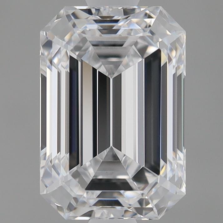 0.97ct Emerald E VVS2 Lab Created Diamond