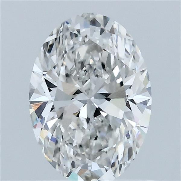 1.09ct Oval F VS1 Lab Created Diamond