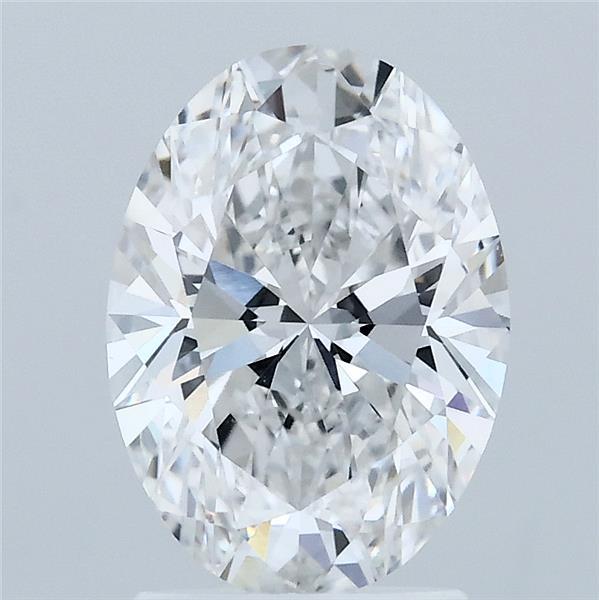 2.01ct Oval E VVS2 Lab Created Diamond