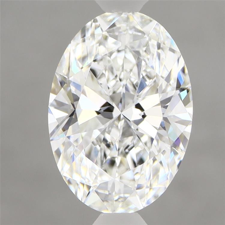 2.1ct Oval D VVS2 Lab Created Diamond