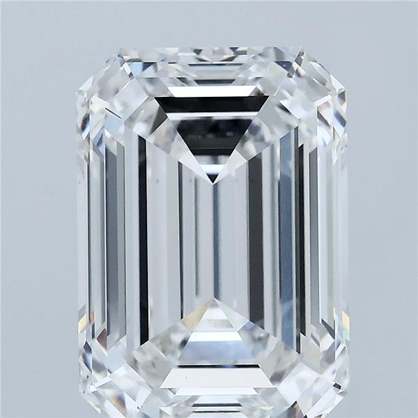 5.01ct Emerald E VS1 Lab Created Diamond