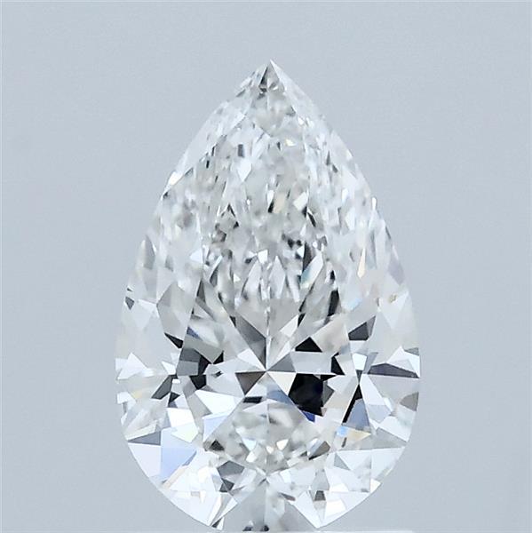 1.01ct Pear E VVS2 Lab Created Diamond
