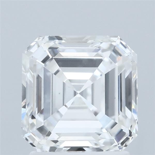 2ct Asscher E VS1 Lab Created Diamond