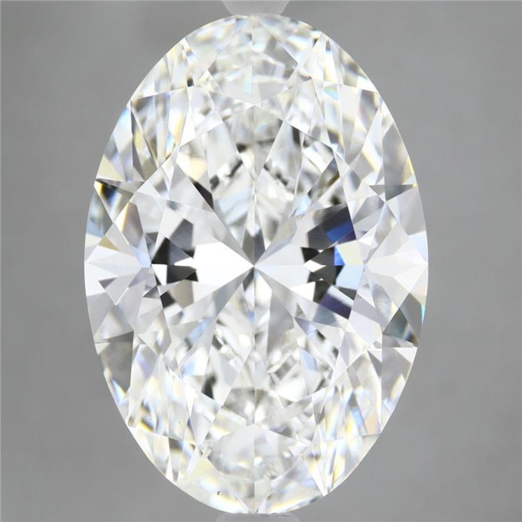 7.38ct Oval E VS1 Lab Created Diamond