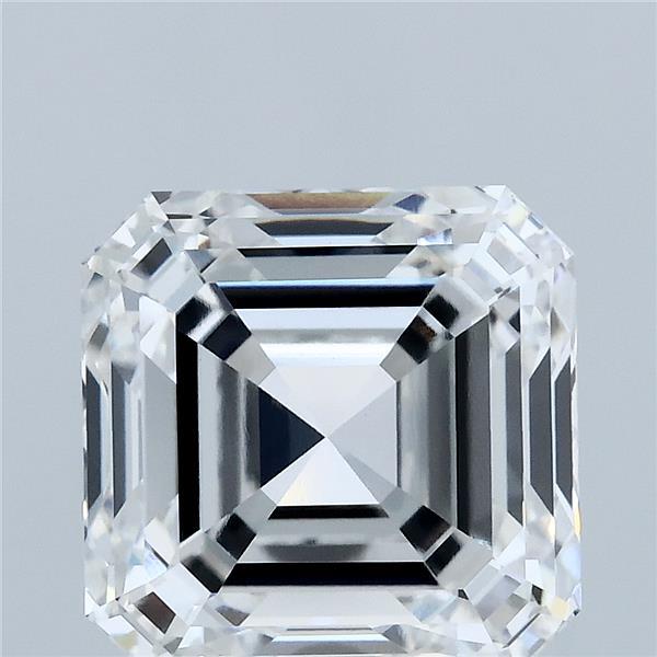 5.55ct Asscher E VVS2 Lab Created Diamond