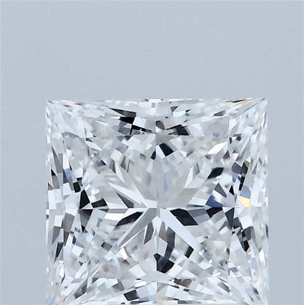 2.07ct Princess D VVS2 Lab Created Diamond