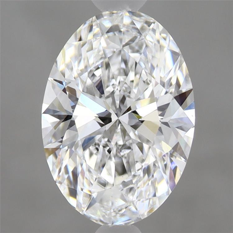 1.98ct Oval D VVS2 Lab Created Diamond