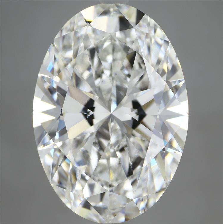 9.52ct Oval E VVS2 Lab Created Diamond