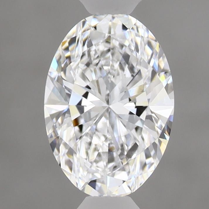 0.98ct Oval D VVS2 Lab Created Diamond
