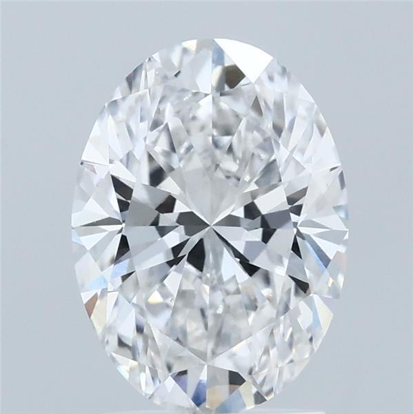 2.01ct Oval E VVS2 Lab Created Diamond