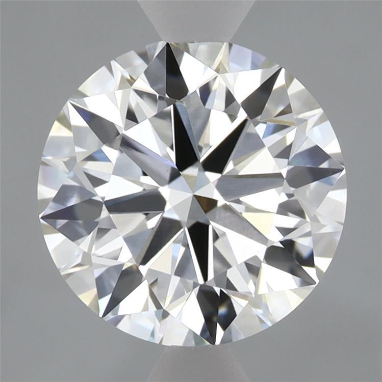 2.8ct Round F VVS2 Lab Created Diamond
