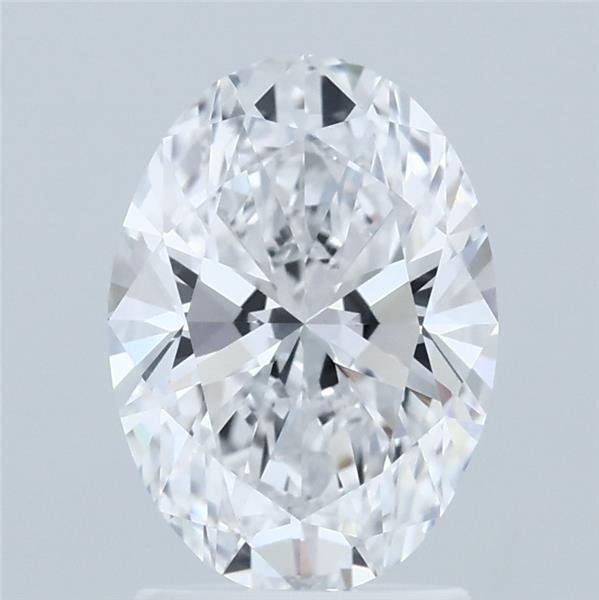 1.84ct Oval D VVS2 Lab Created Diamond