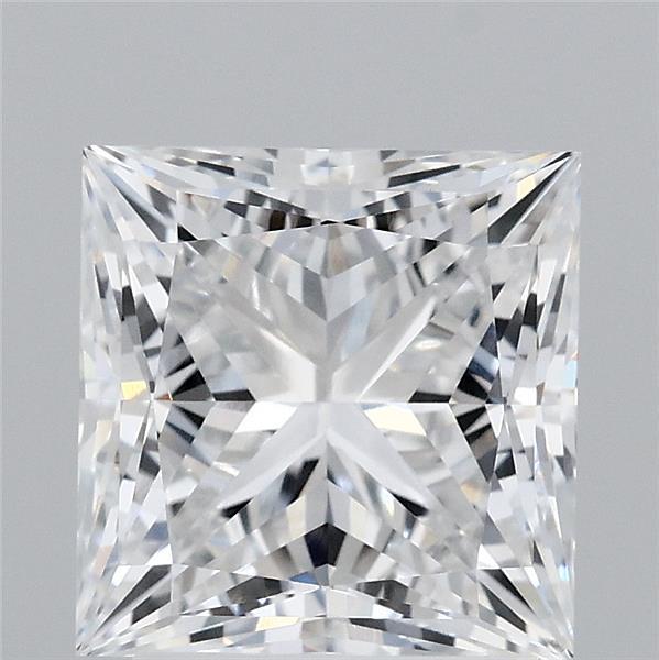 3.07ct Princess D VVS2 Lab Created Diamond