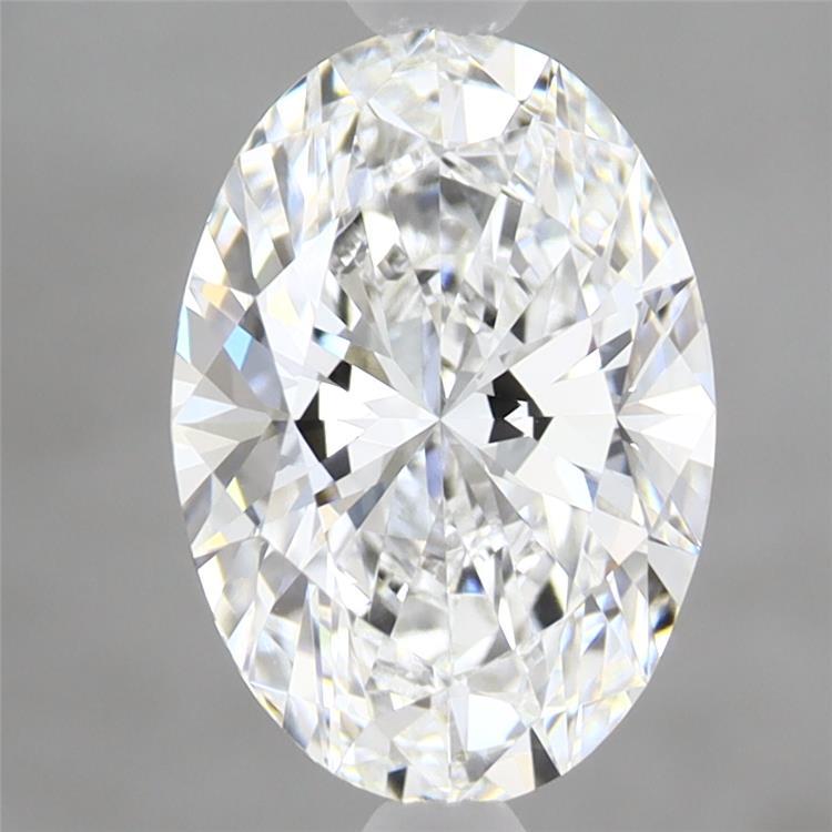 2.1ct Oval D VVS2 Lab Created Diamond