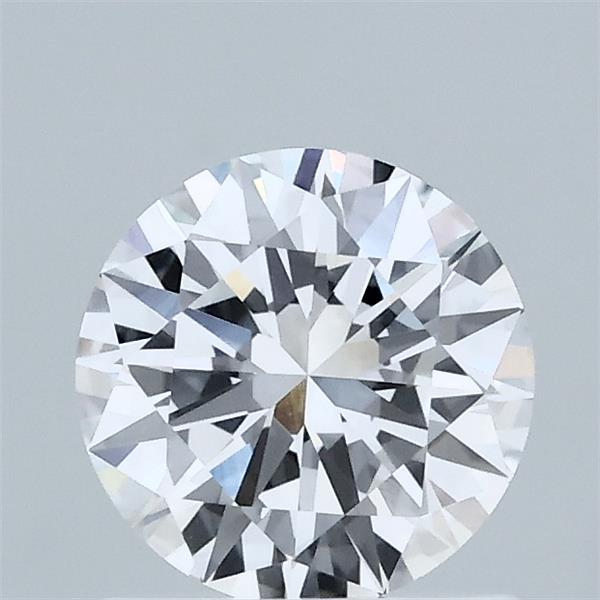 1ct Round D VVS1 Lab Created Diamond
