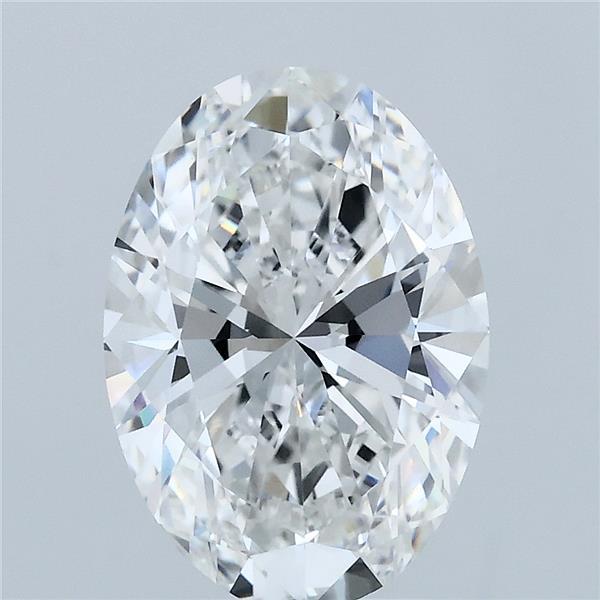 3ct Oval E VVS2 Lab Created Diamond