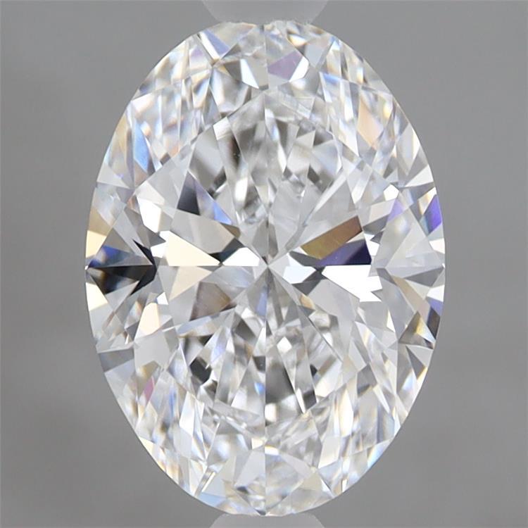 1.87ct Oval D VVS2 Lab Created Diamond