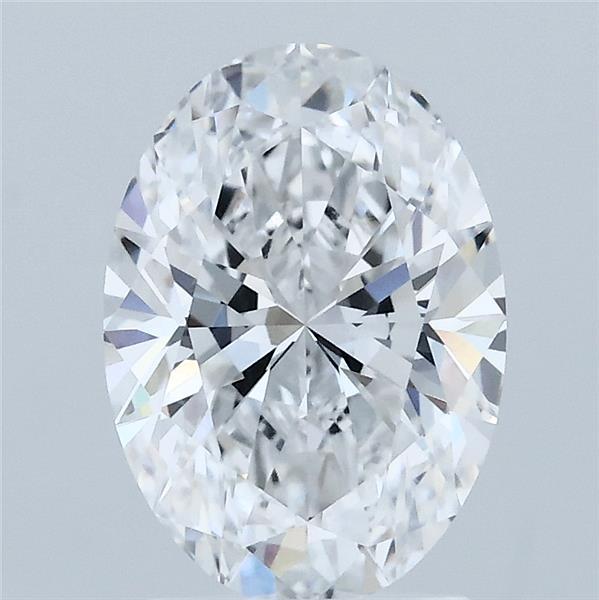 2.1ct Oval D VVS2 Lab Created Diamond