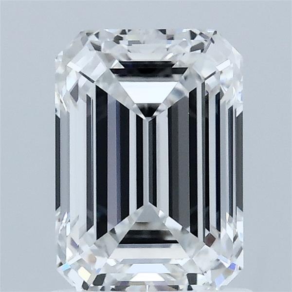 1.52ct Emerald D VVS2 Lab Created Diamond